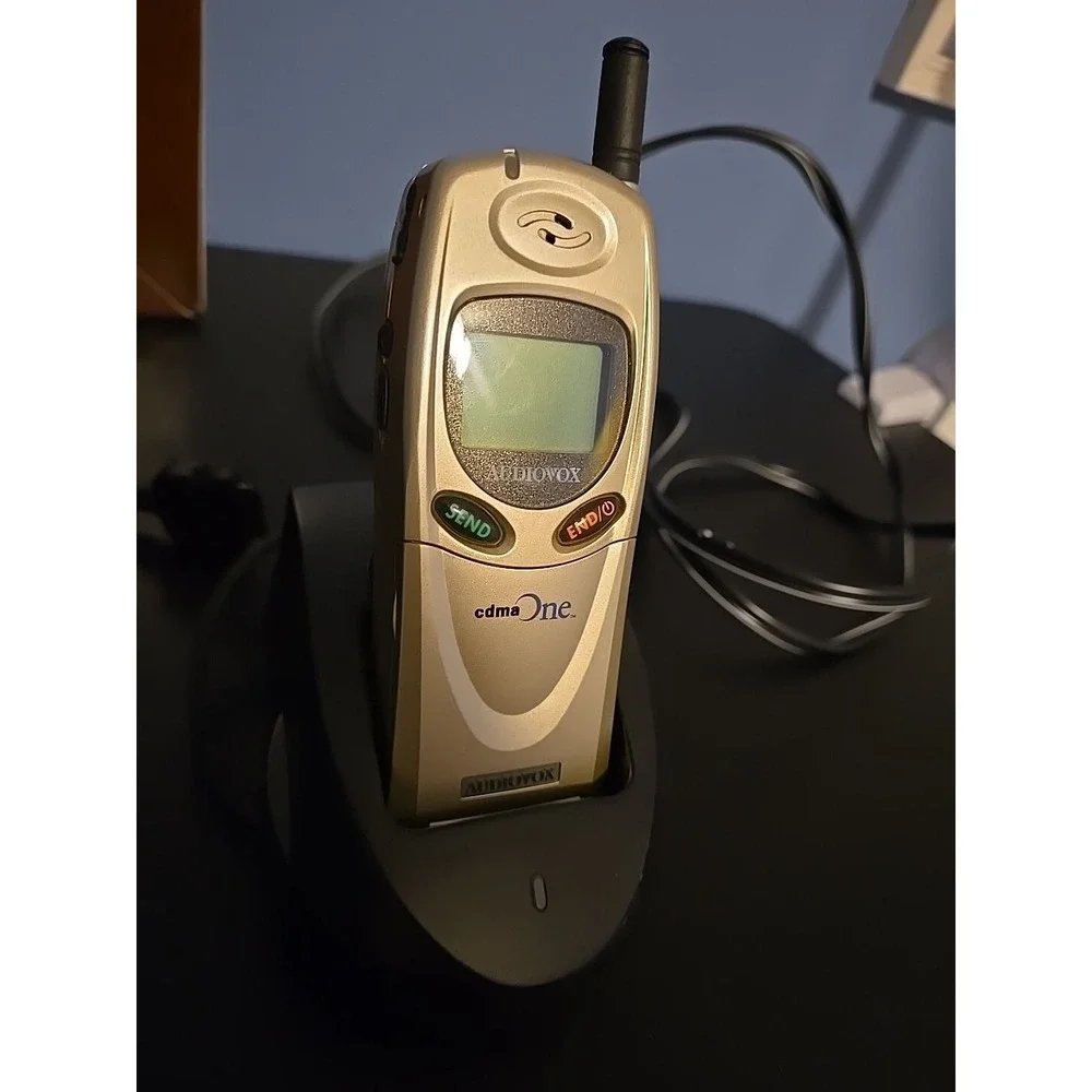 Vintage Collectible‎ Audiovox CDM-120 Cell Phone Untested